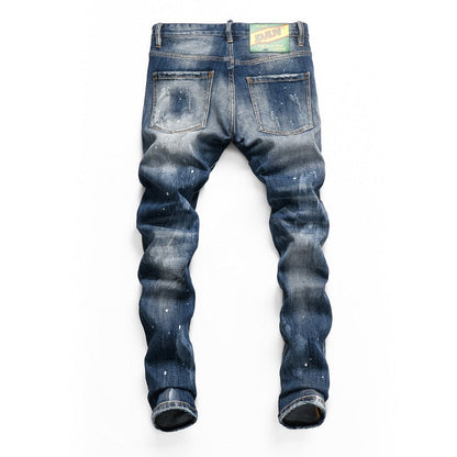 NEW-D2 Skull Man Bones Jeans