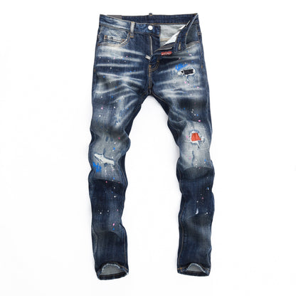 NEW-D2 Personalized inkjet jeans