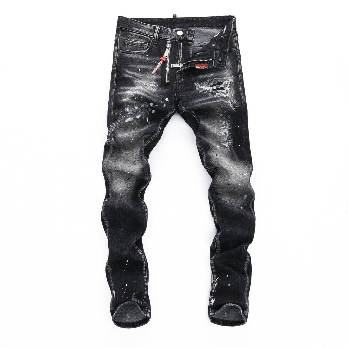 NEW-D2 fashion holes jeans