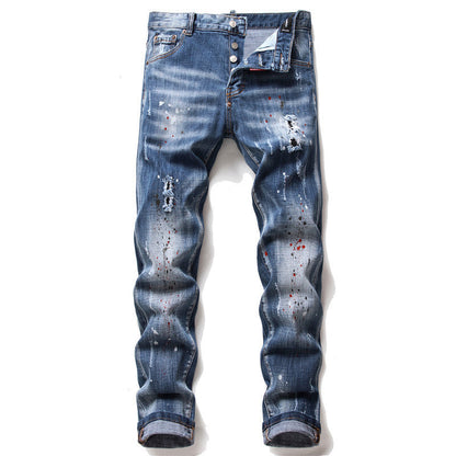 NEW-D2 badge signature Jeans