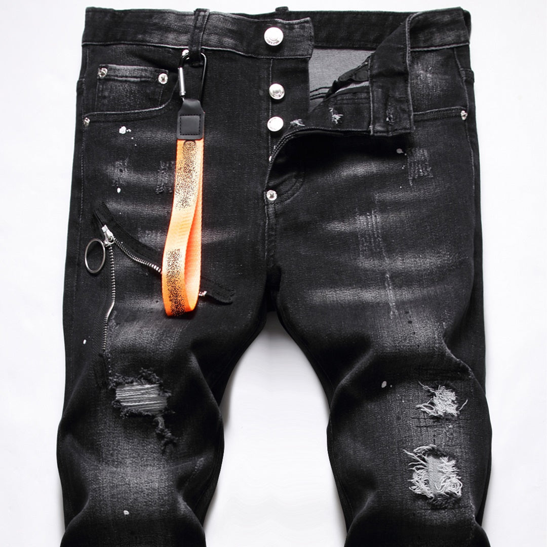 NEW-D2 Cowboy feet Jeans