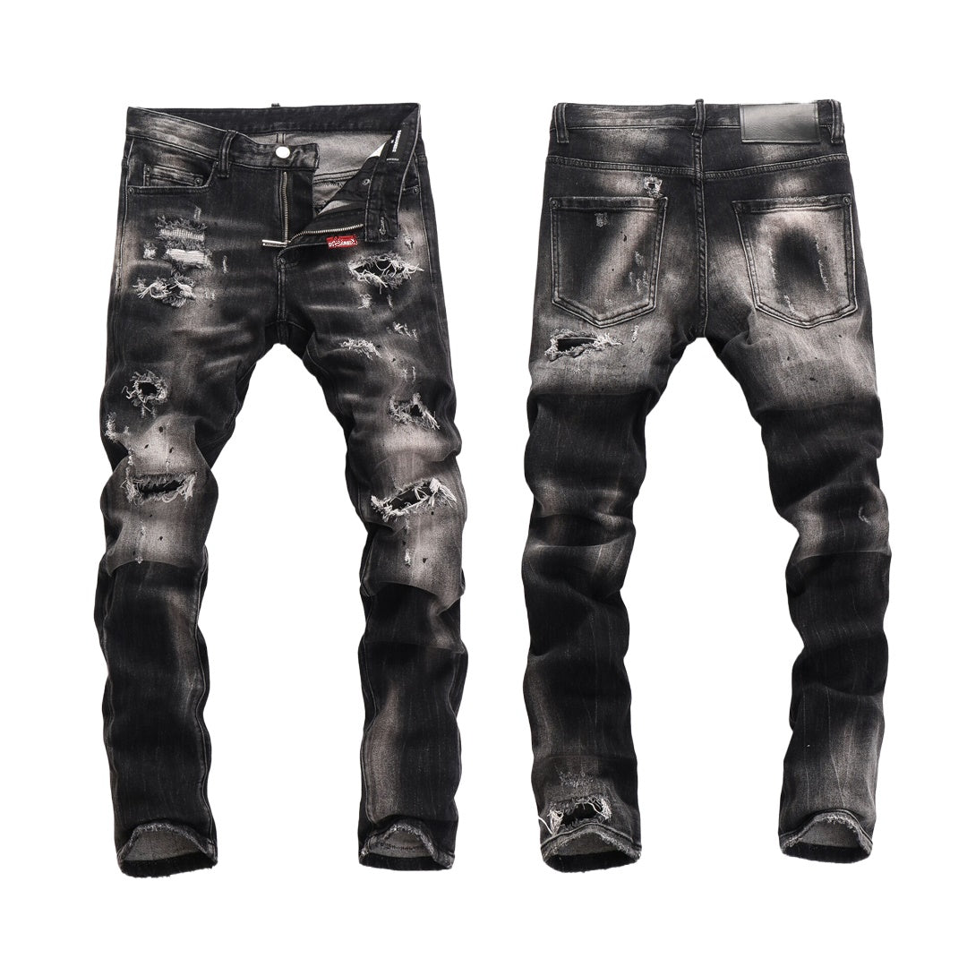 NEW-D2 holes Jeans