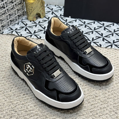 New-PP Casual leather shoes