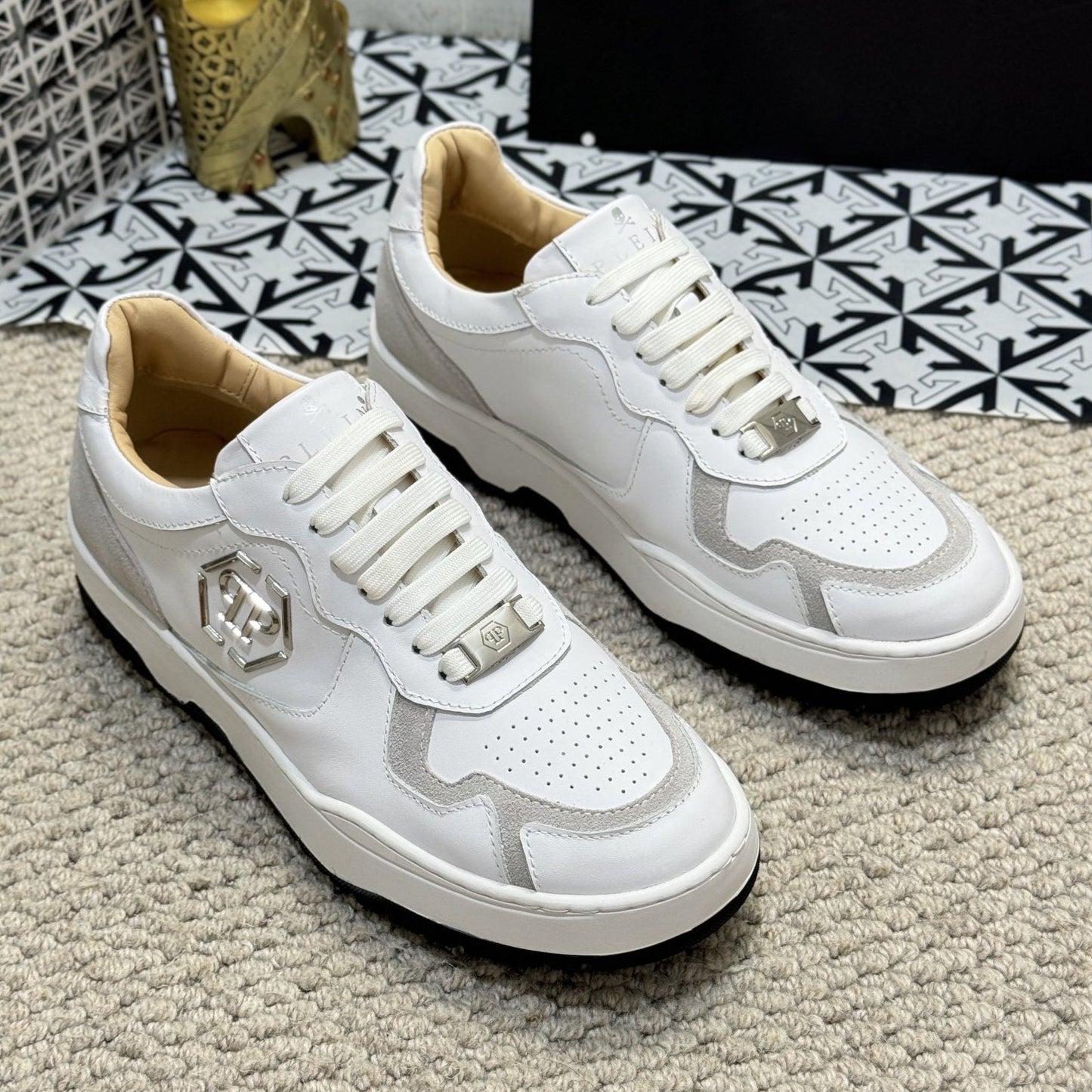 New-PP Casual leather shoes