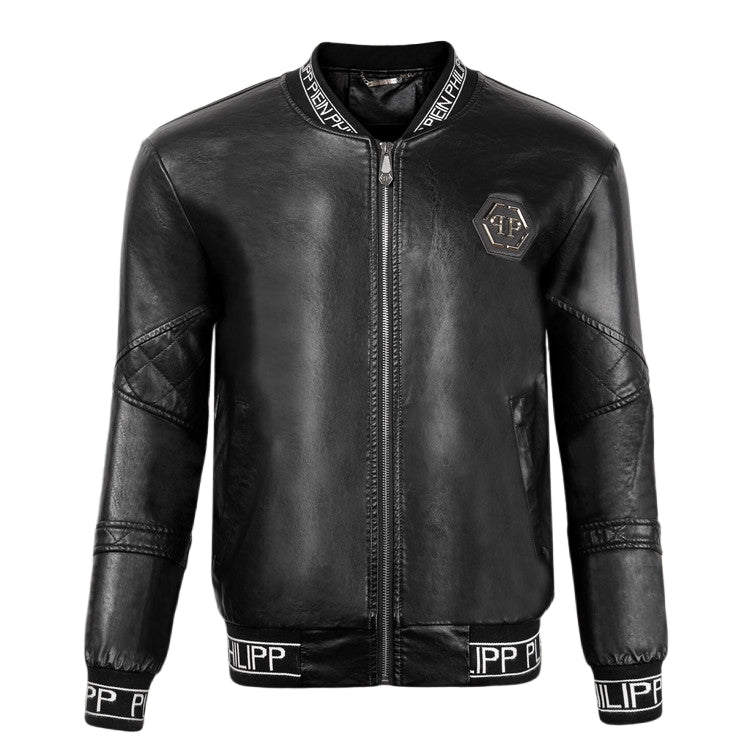 New-PP 6969 Padded leather jacket