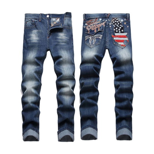 New-PP Flag Jeans