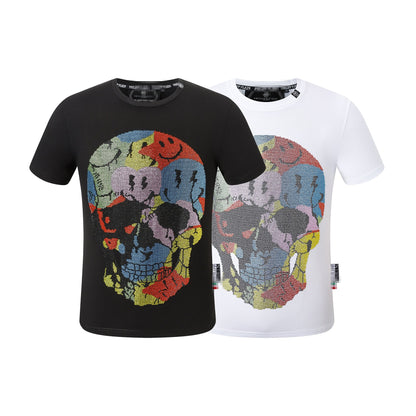 New-PP skull diamond T-shirt