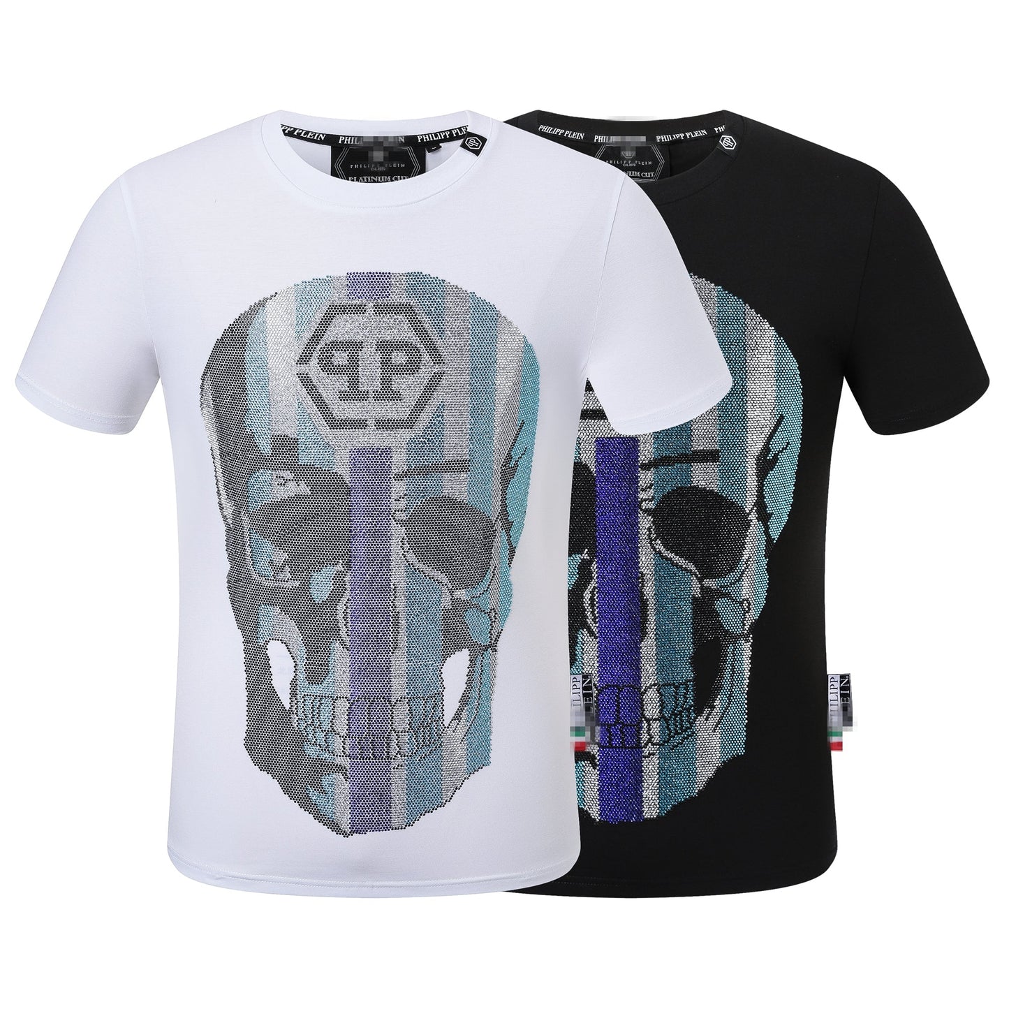 New-PP 2112 skull diamond T-shirt