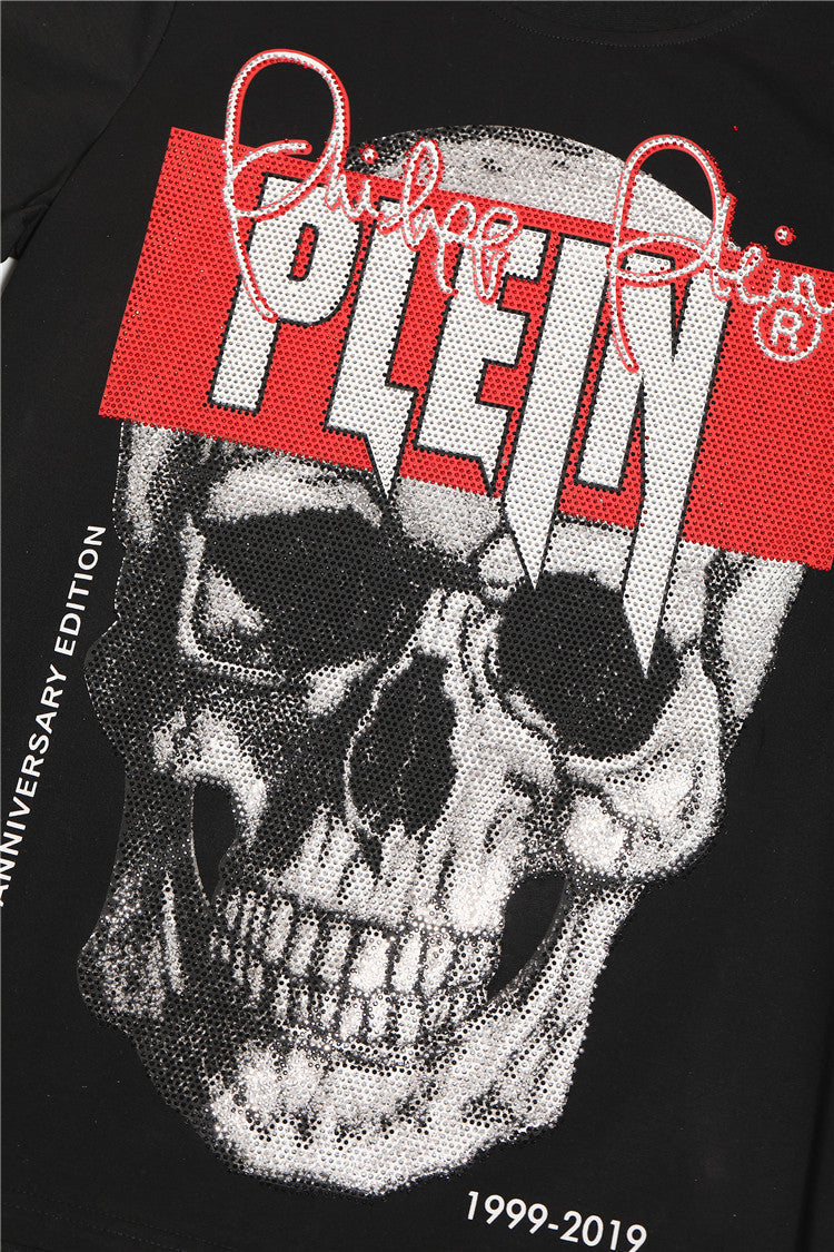 New-PP 512 skull diamond T-shirt