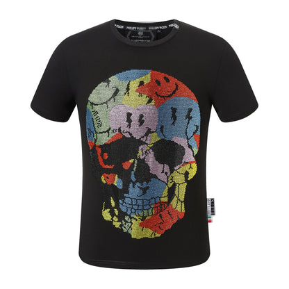 New-PP skull diamond T-shirt