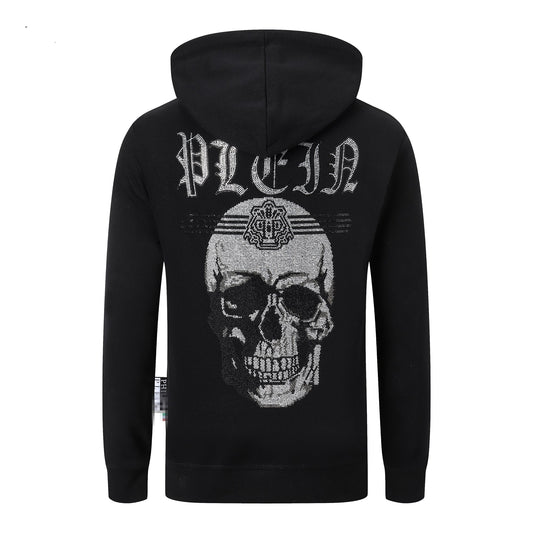 New-PP skull Diamonds Hoodie