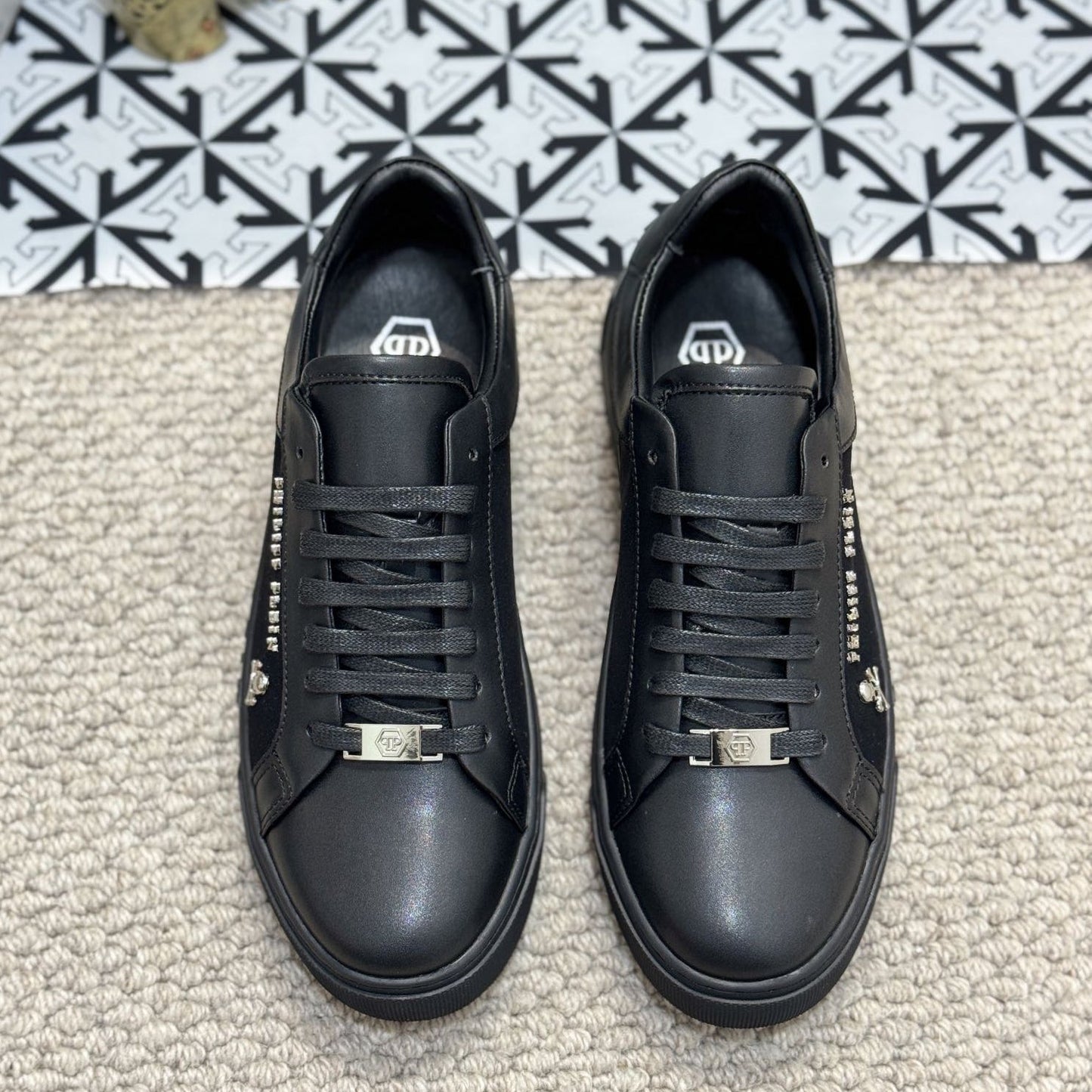 New-PP Leather casual shoes