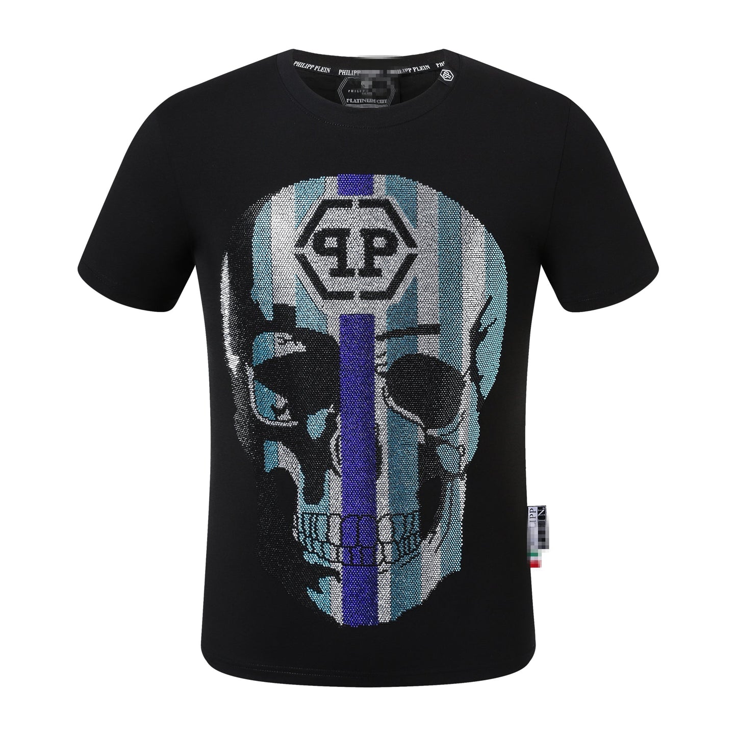 New-PP 2112 skull diamond T-shirt