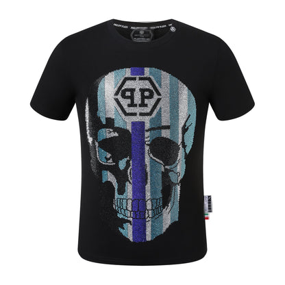 New-PP 2112 skull diamond T-shirt