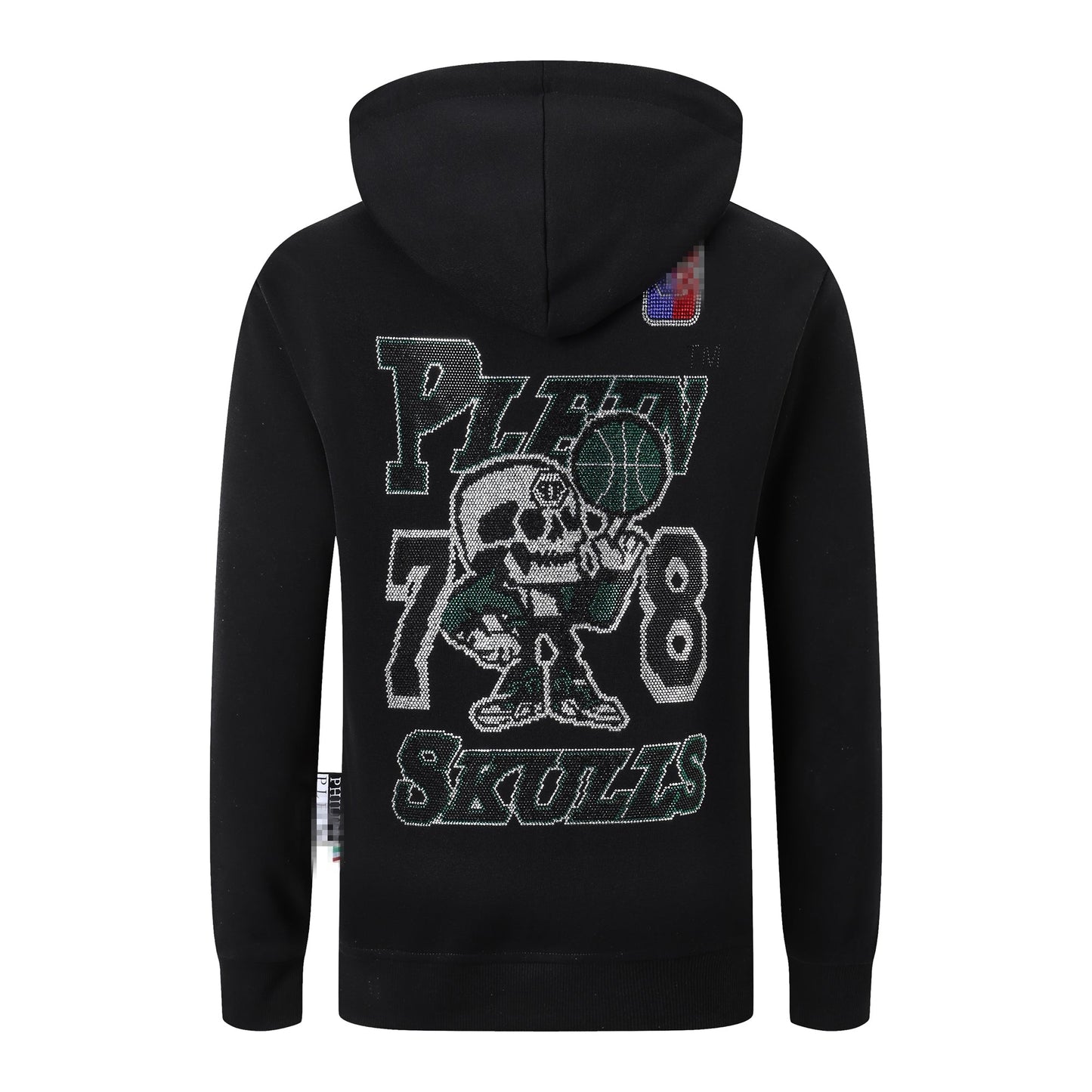 New-PP skull Diamonds Hoodie