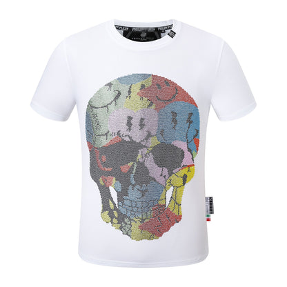 New-PP skull diamond T-shirt