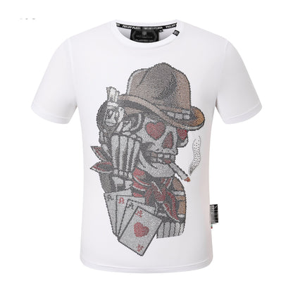 New-PP 2205 Skull Diamond T-shirt