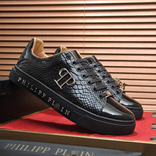 New-PP Leather casual shoes