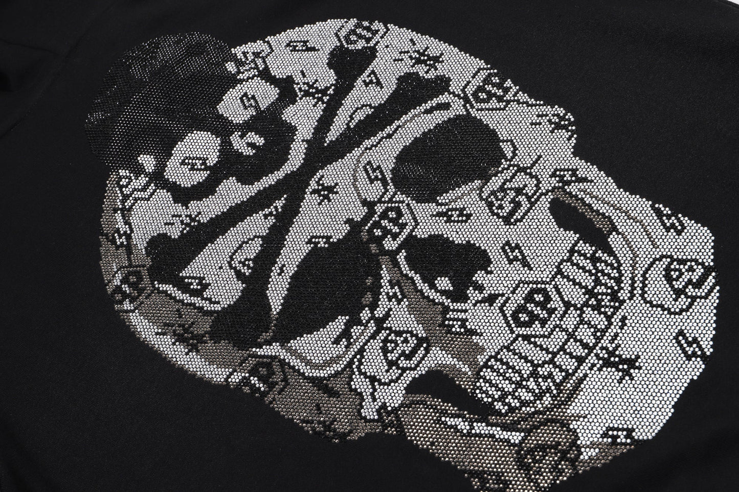 New-PP skull Hoodie