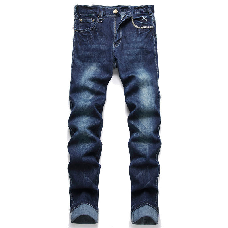 New-PP embroidered jeans