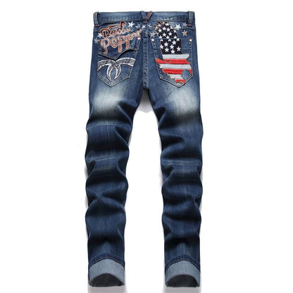 New-PP Flag Jeans