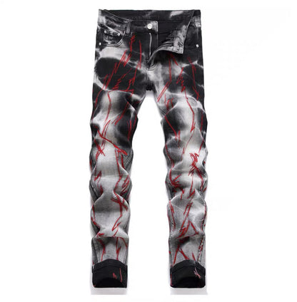 New-PP Red Line Jeans