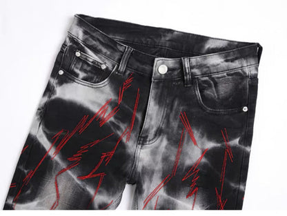 New-PP Red Line Jeans