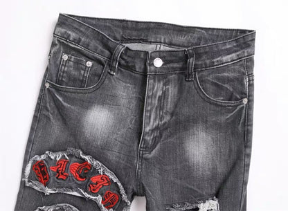 New-PP Skull jeans