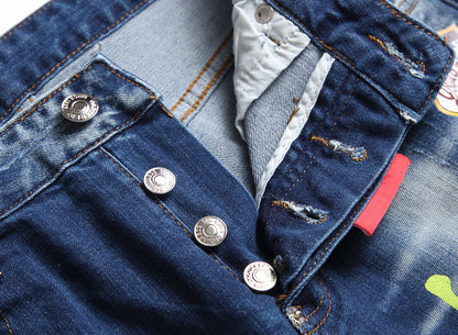 NEW-D2 Five points Jeans